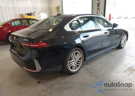 2025 BMW 530I from USA, damaged, VIN WBA43FJ06SCU54861